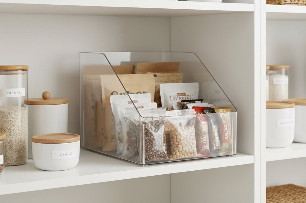 Open Front Bin