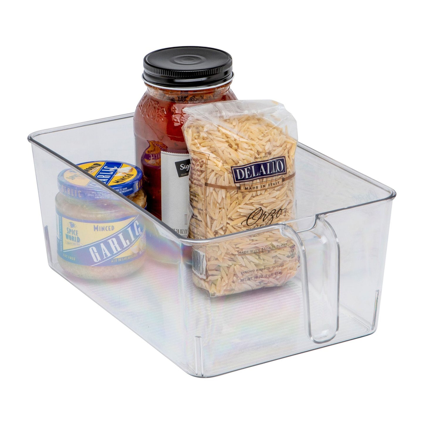 Handled Bin Clear