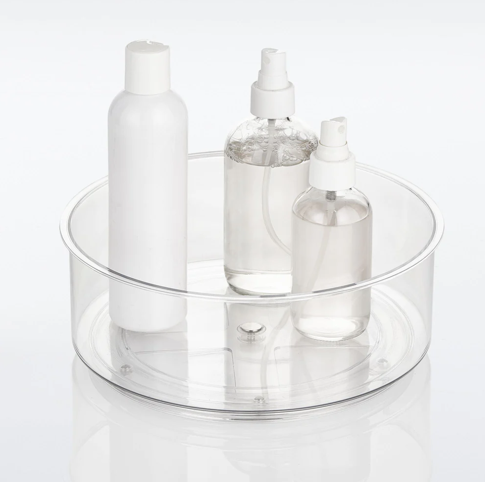 Deep Turntable 9" x 3" Clear