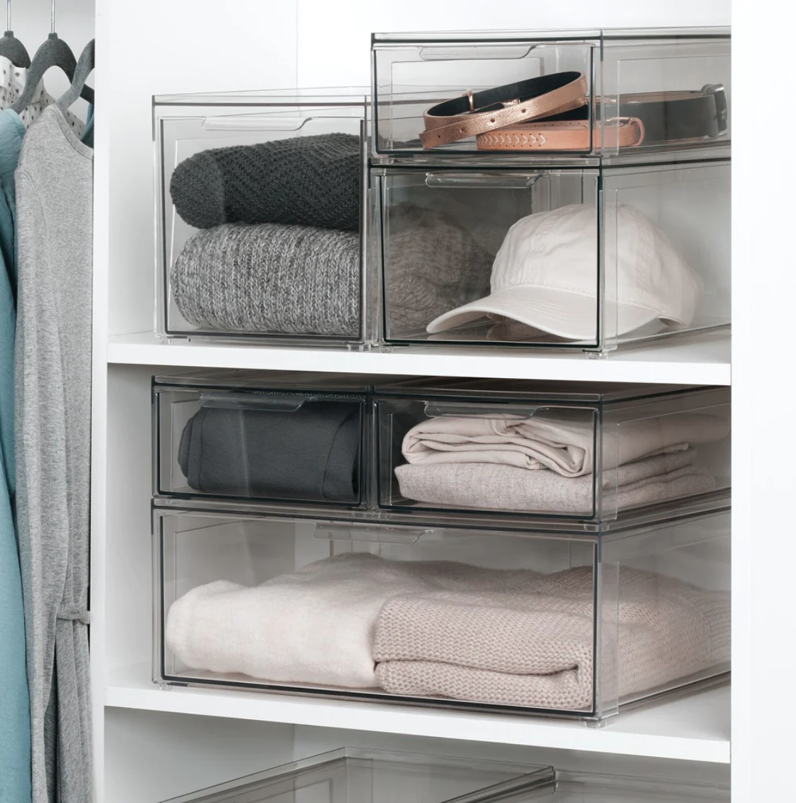 Acrylic Drawers Large w/labels