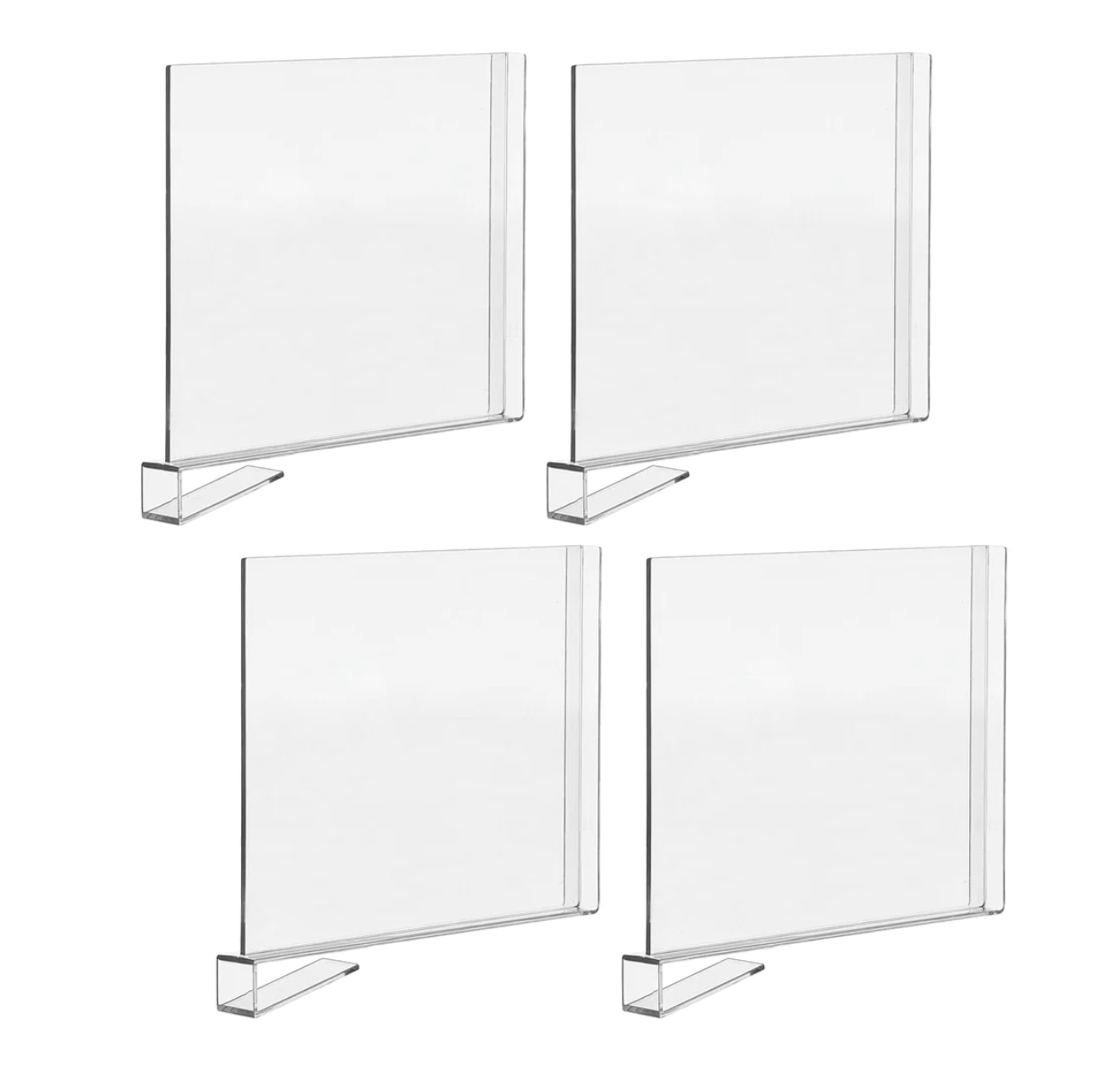 Shelf Divider Clear