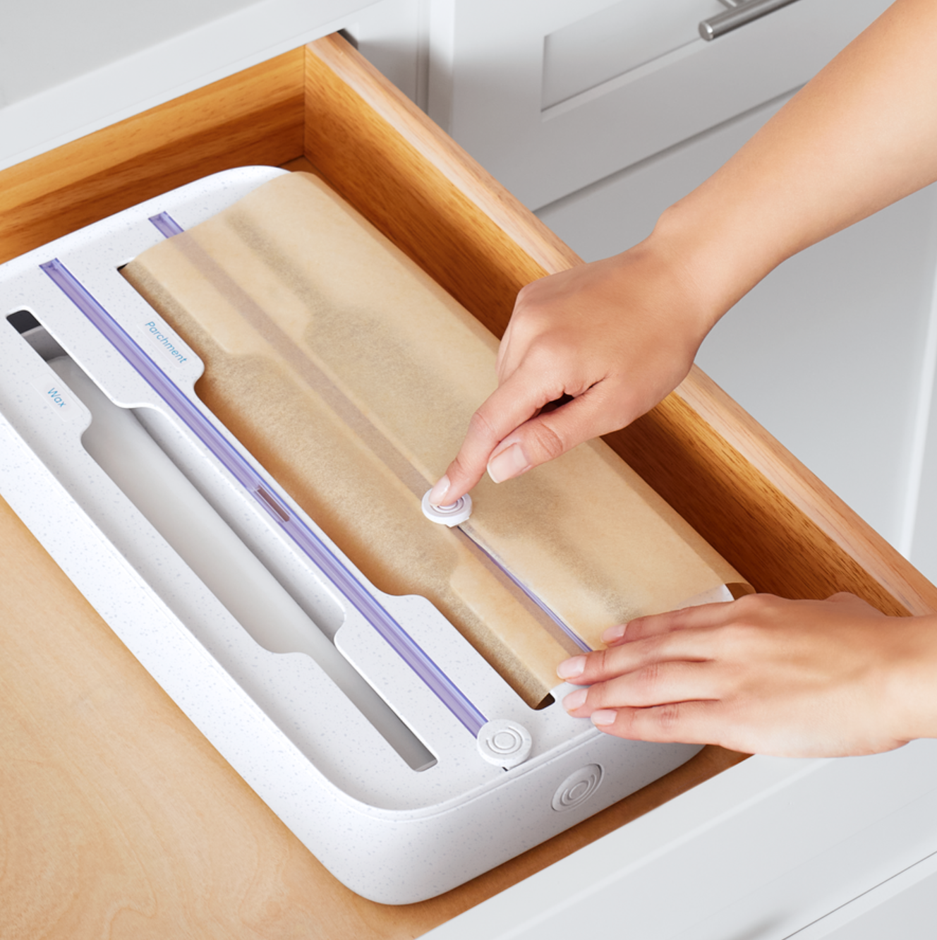 StoraRoll Food Wrap Dispenser, 3-in-1