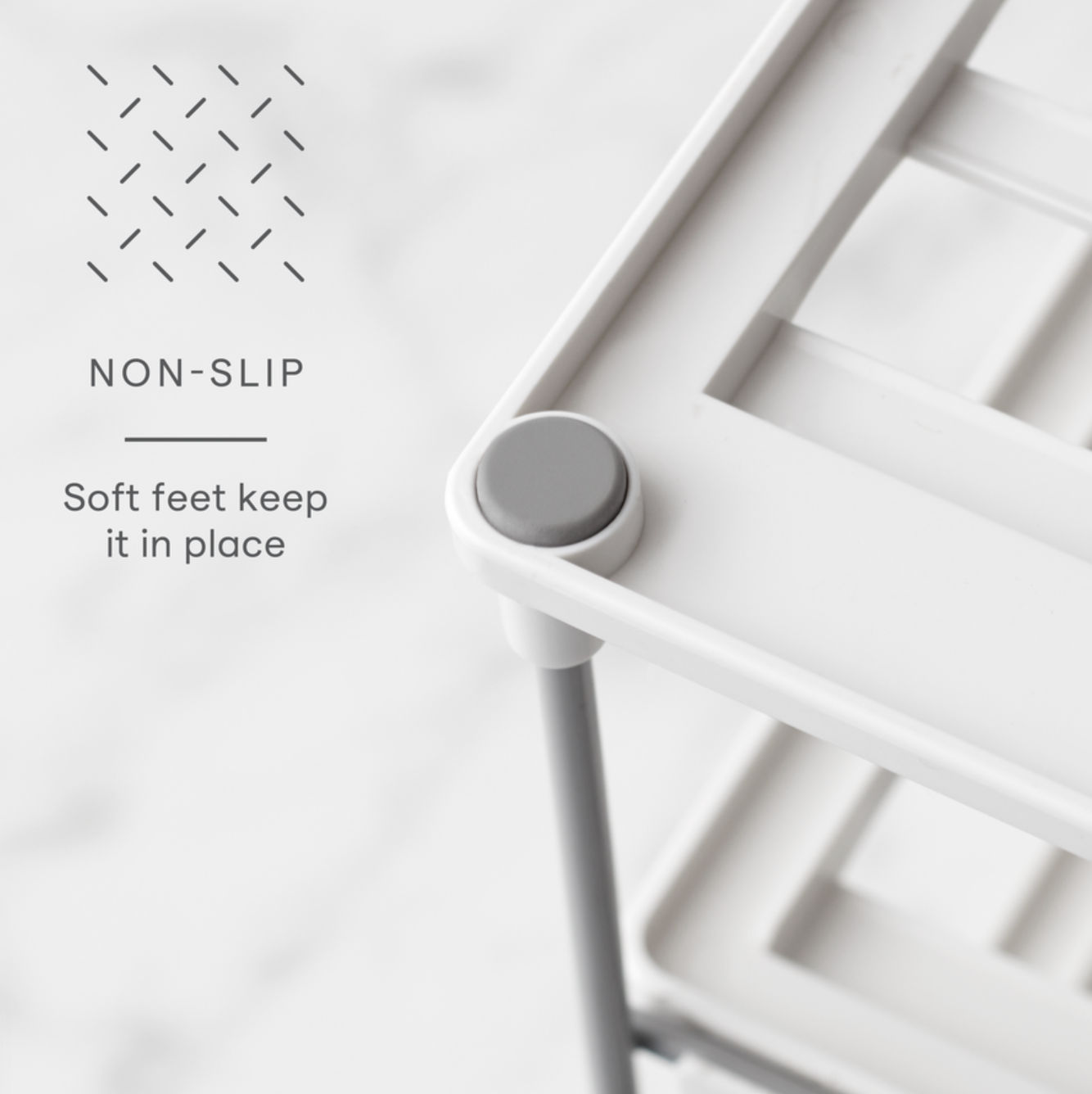 UpSpace Bottle Organizer, 3-Shelf Wide