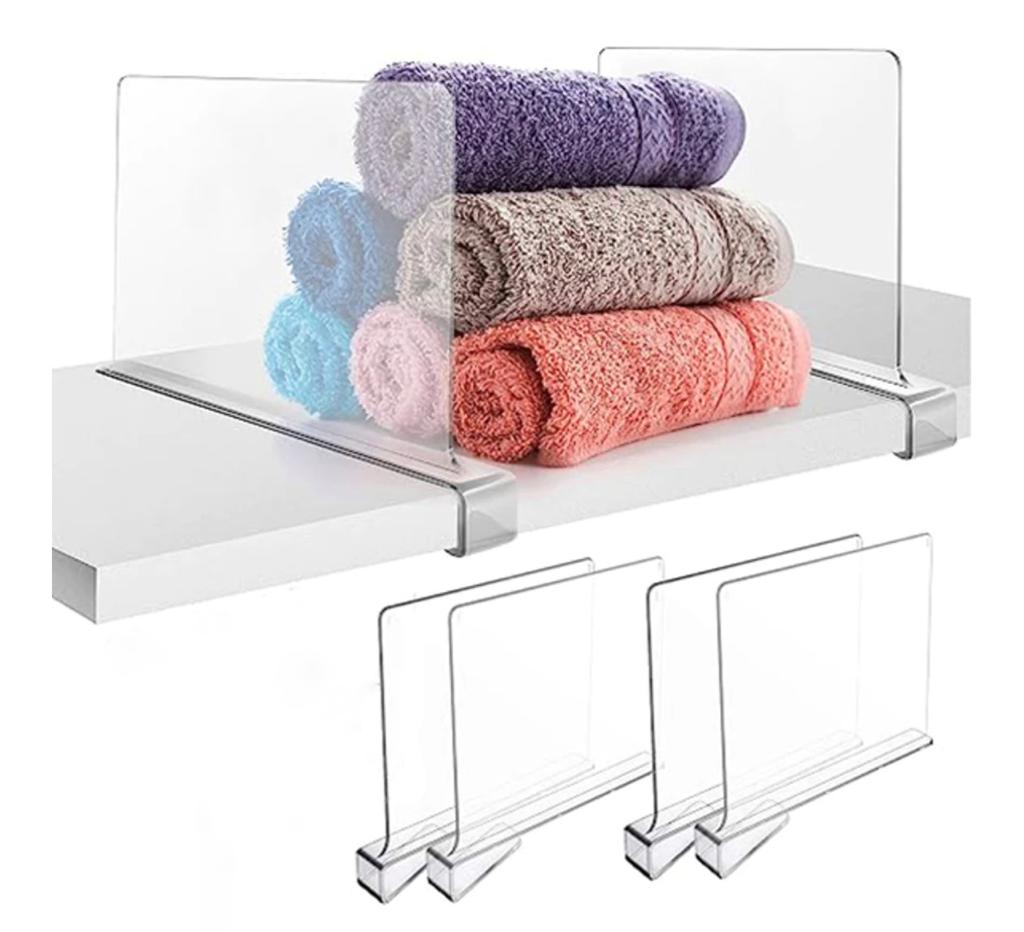 Shelf Divider Clear