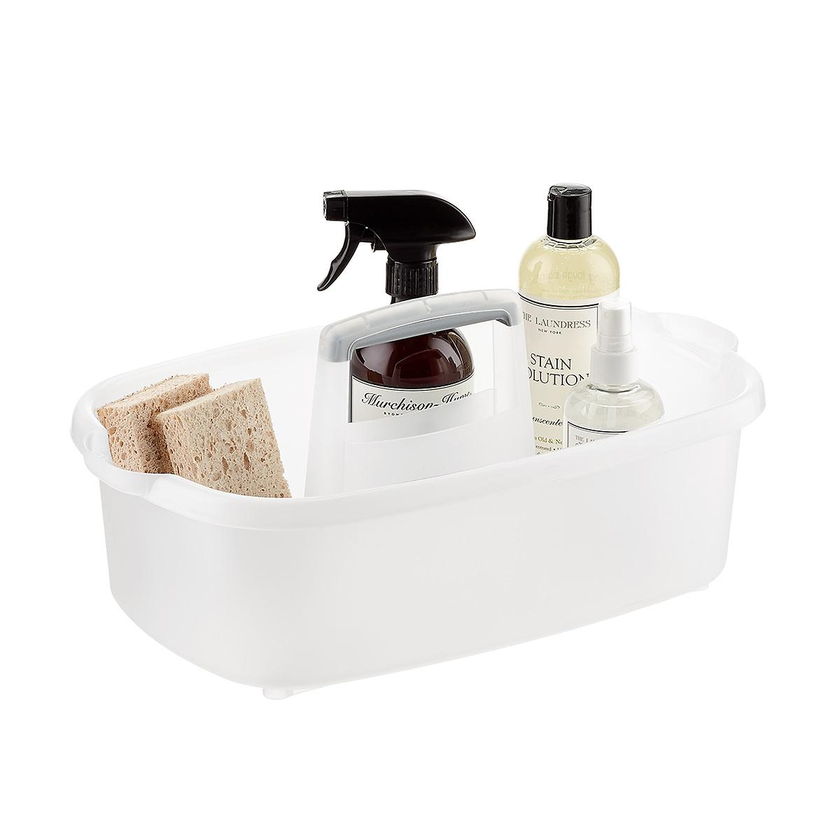 Rectangular Cleaning Caddy with Handle
