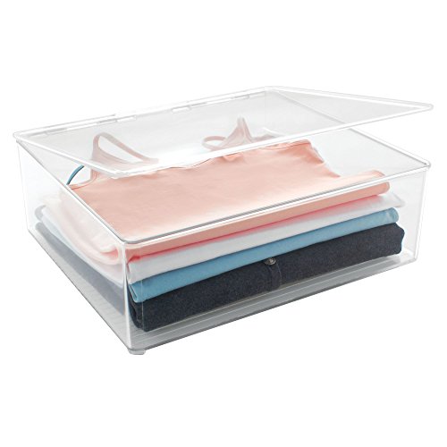 Closet Clothing Medium Box Clear