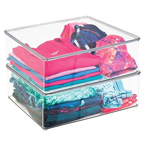 Closet Clothing Medium Box Clear