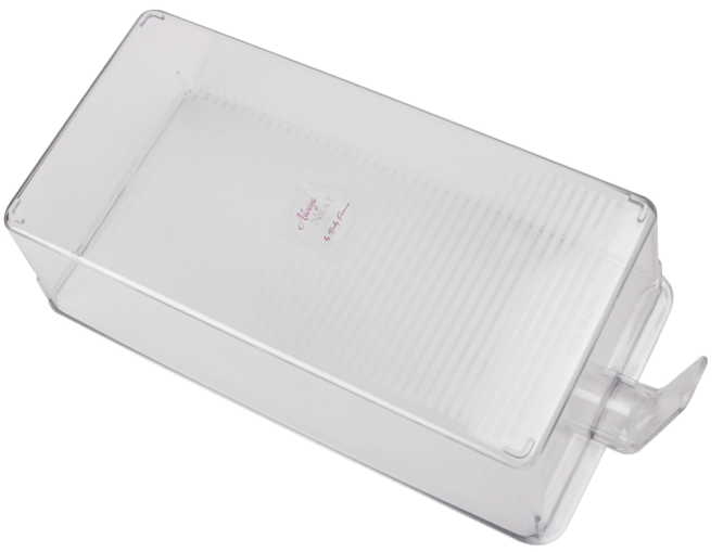 Handled Storage Bin Clear Small