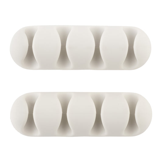 CableDrop Multi White Pkg/2
