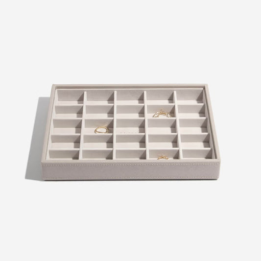 Stackers Classic 25-Section Tray Taupe