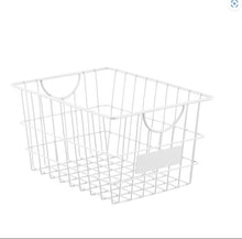 Load image into Gallery viewer, Wire Basket With Label Medium
