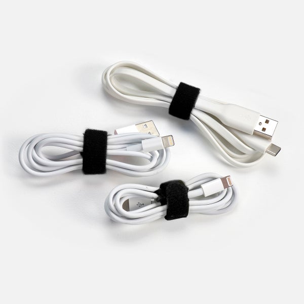 Wrap-It Small Cable Ties Black Pkg/20