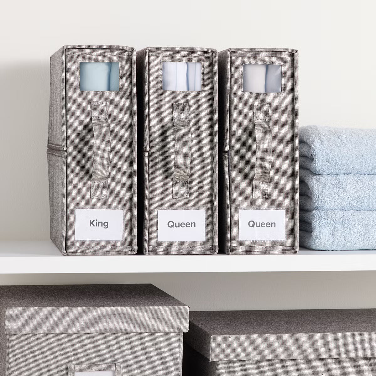 Sheet Set Organizer Linen