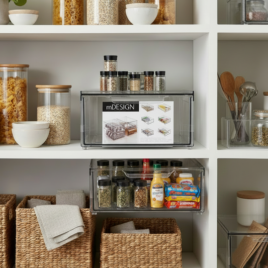 STACKABLE DRAWER, CLEAR