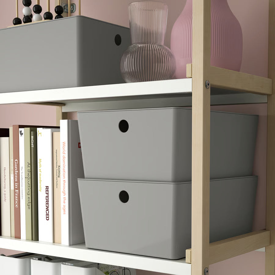 Box With Lid Medium Light Gray