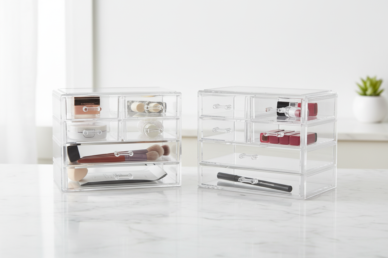 6 Drawer Organizer - Clear