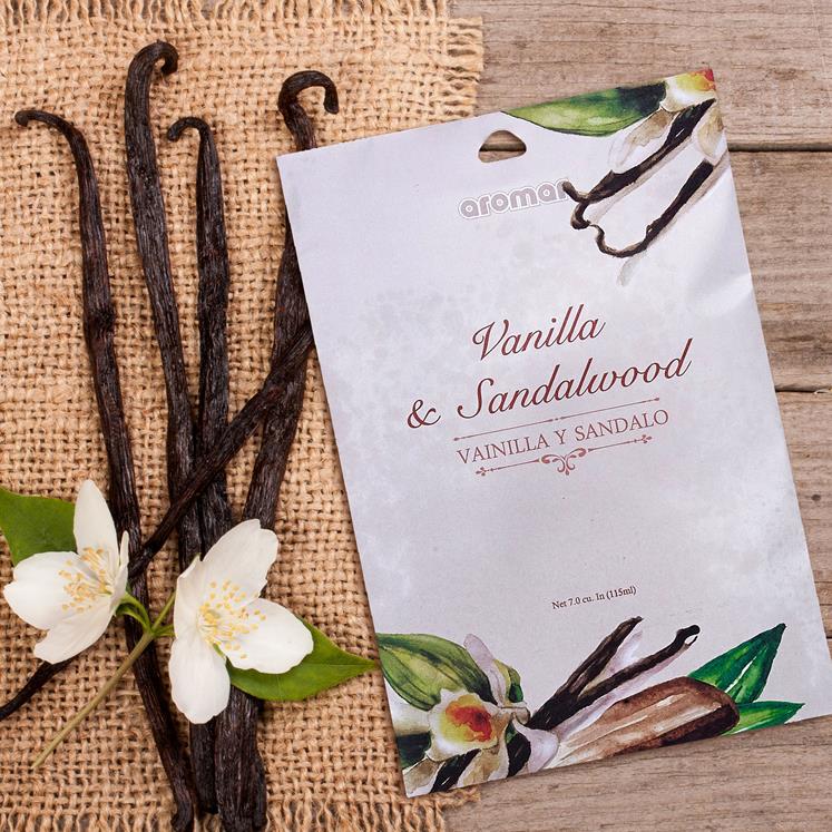 Scented Sachets - Vanilla & Sandalwood- Double Pack