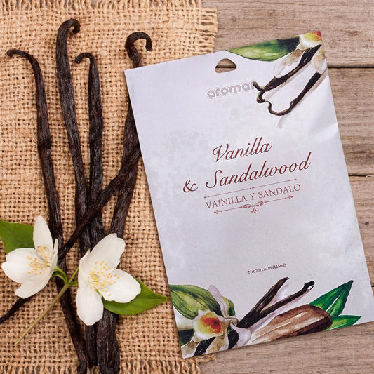 Scented Sachets - Vanilla & Sandalwood- Double Pack