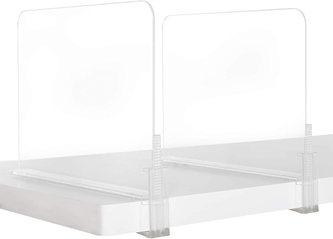Shelf Divider Clear