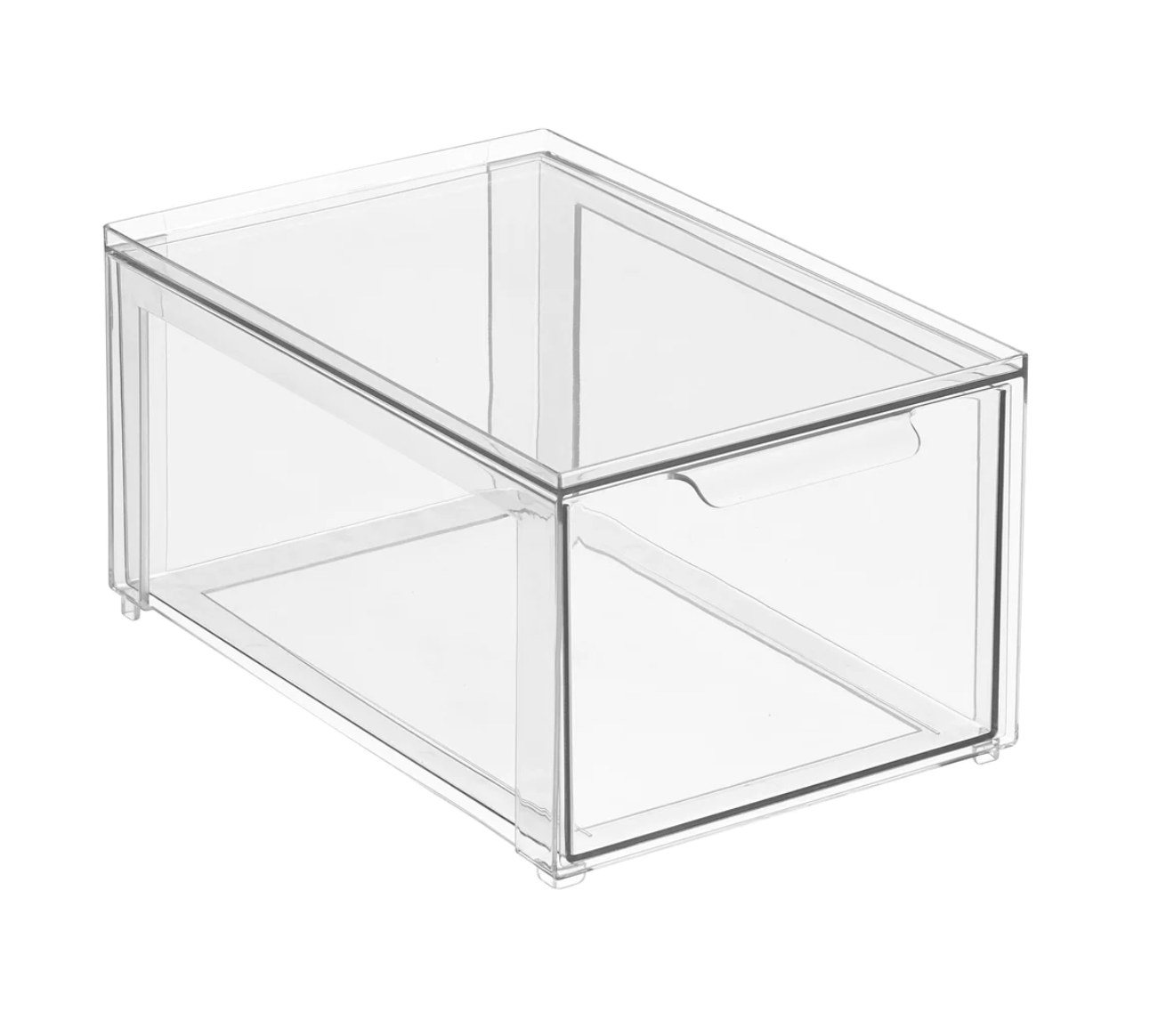 Acrylic Drawers Large w/labels Set of 2