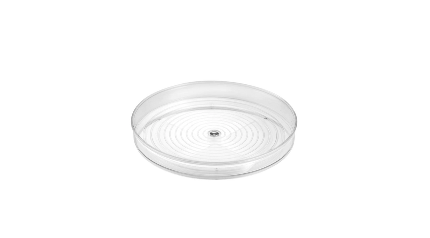 Linus Turntable - 9" Clear