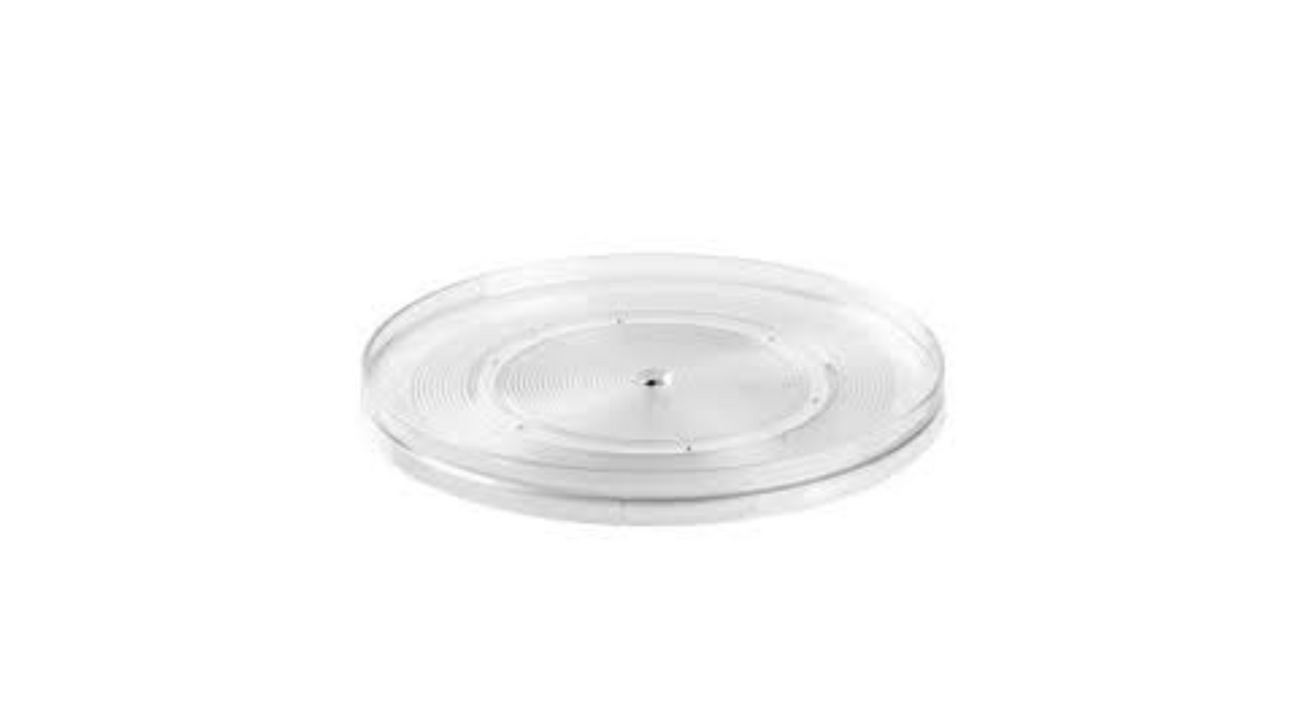 Linus Turntable - 14" Clear