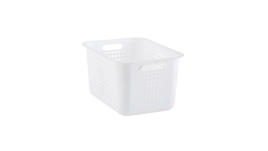 Nordic Storage Basket w/ Handles & Lid Large