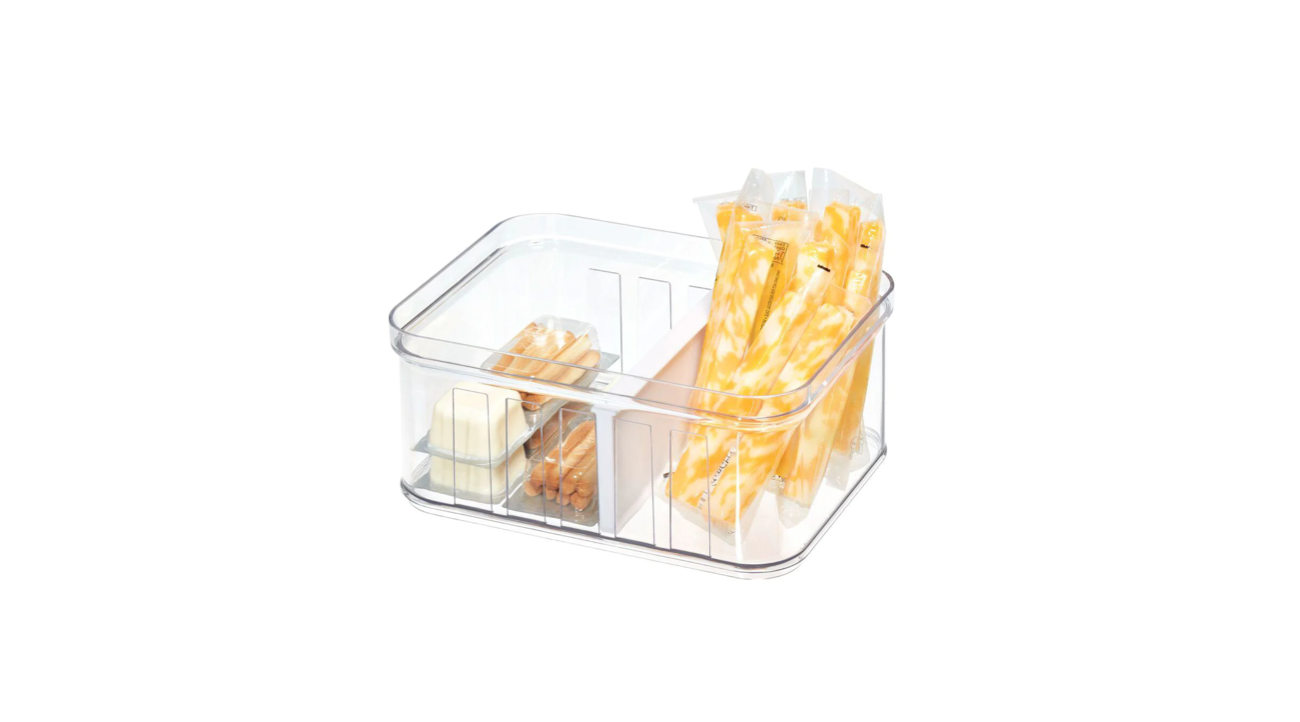 Crisp Small Divided Bin
