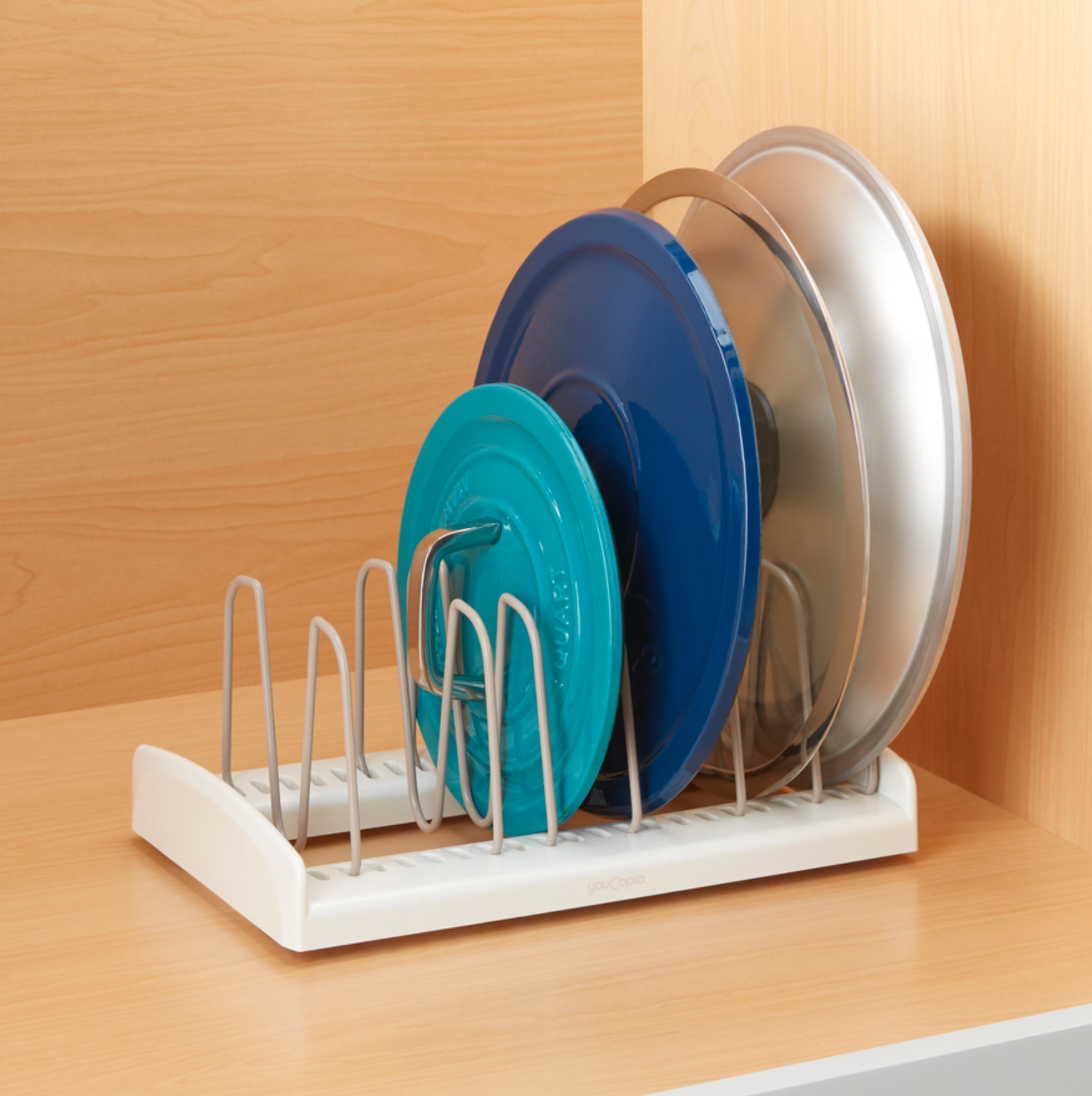 StoreMore Adjustable Lid Holder