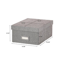 Load image into Gallery viewer, Box Grey Medium
