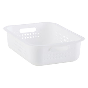 Nordic Storage Basket w/ Handles & Lid Small