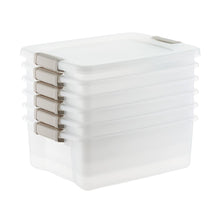 Load image into Gallery viewer, Garage Totes Clear 25 qt.
