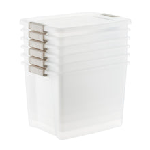 Load image into Gallery viewer, Garage Totes Clear 50 qt.
