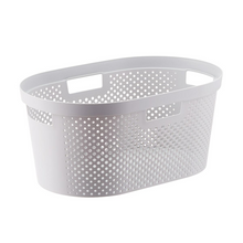 Load image into Gallery viewer, Infinity Laundry Basket Grey
