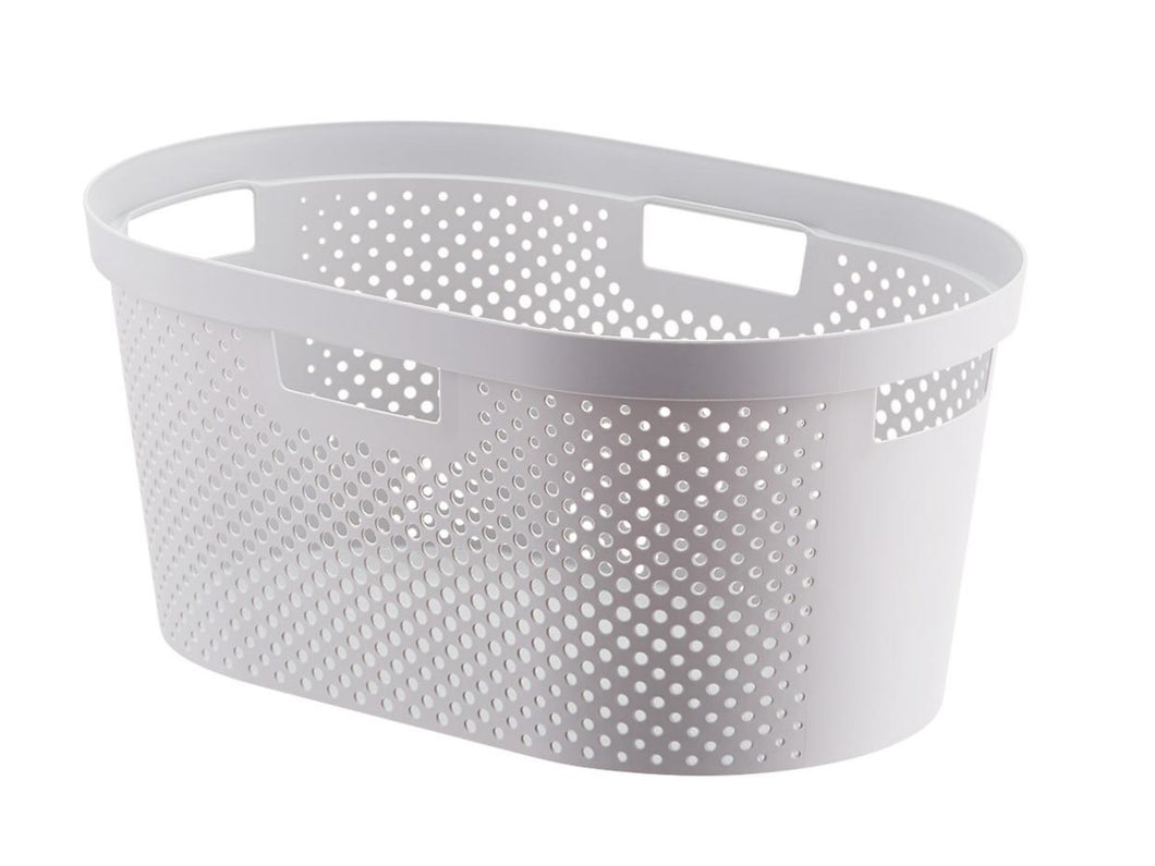 Infinity Laundry Basket Grey