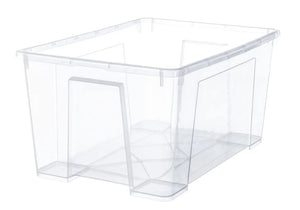 Storage Box Clear Large 12 Gal. w/Lid