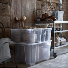 Load image into Gallery viewer, Storage Box Clear Large 12 Gal. w/Lid

