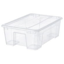 Load image into Gallery viewer, Storage Box Clear Small 3 Gal. w/Lid
