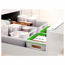 Load image into Gallery viewer, White Plastic Storage Bin
