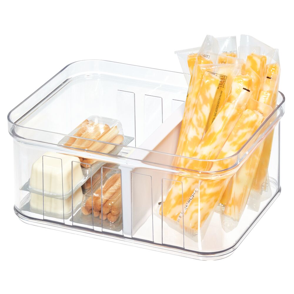 Crisp Small Divided Bin