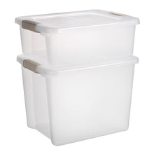 Load image into Gallery viewer, Garage Totes Clear 25 qt.

