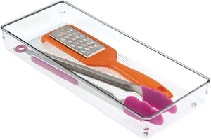 Linus Shallow Drawer Organizer Clear