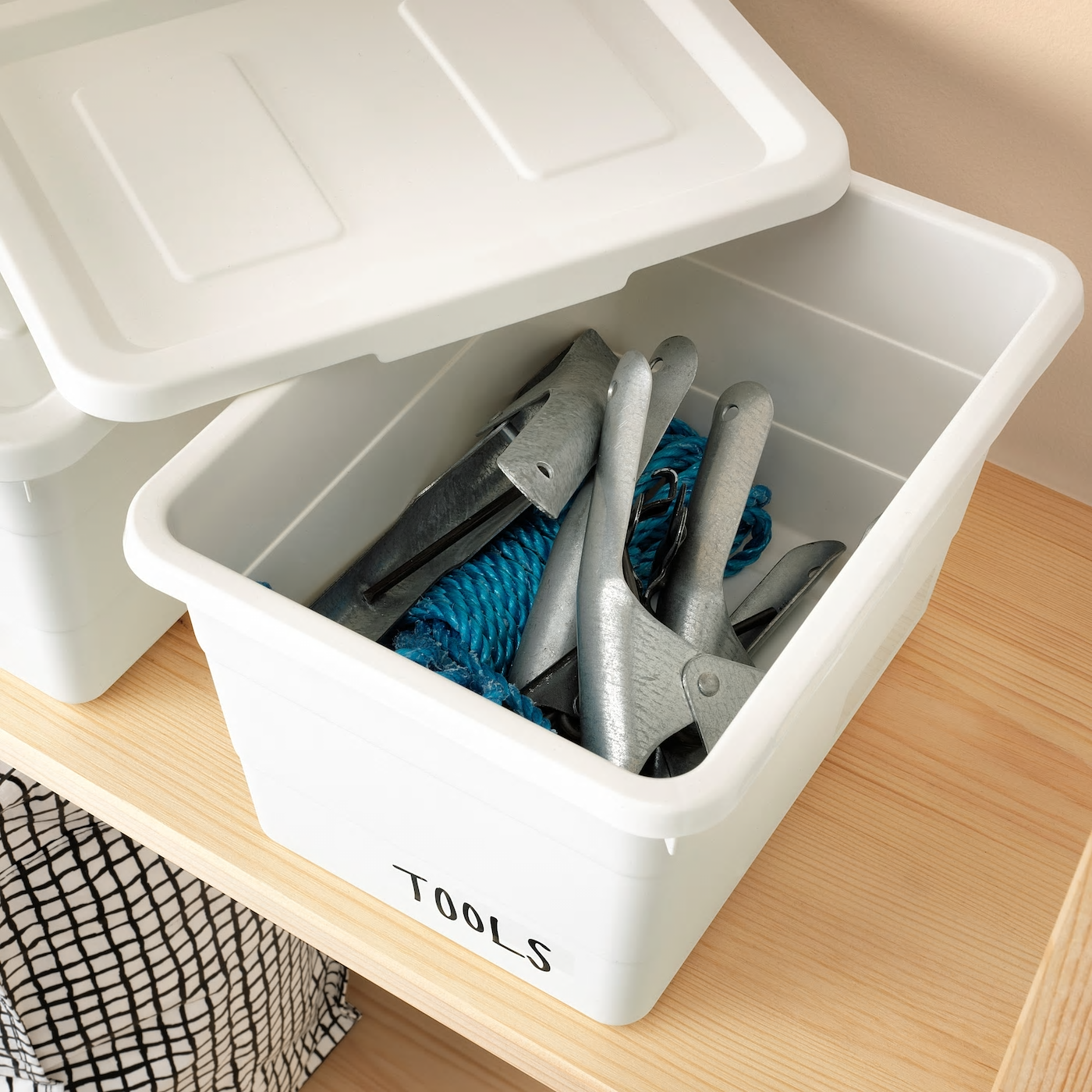 Off-White Storage Box Small