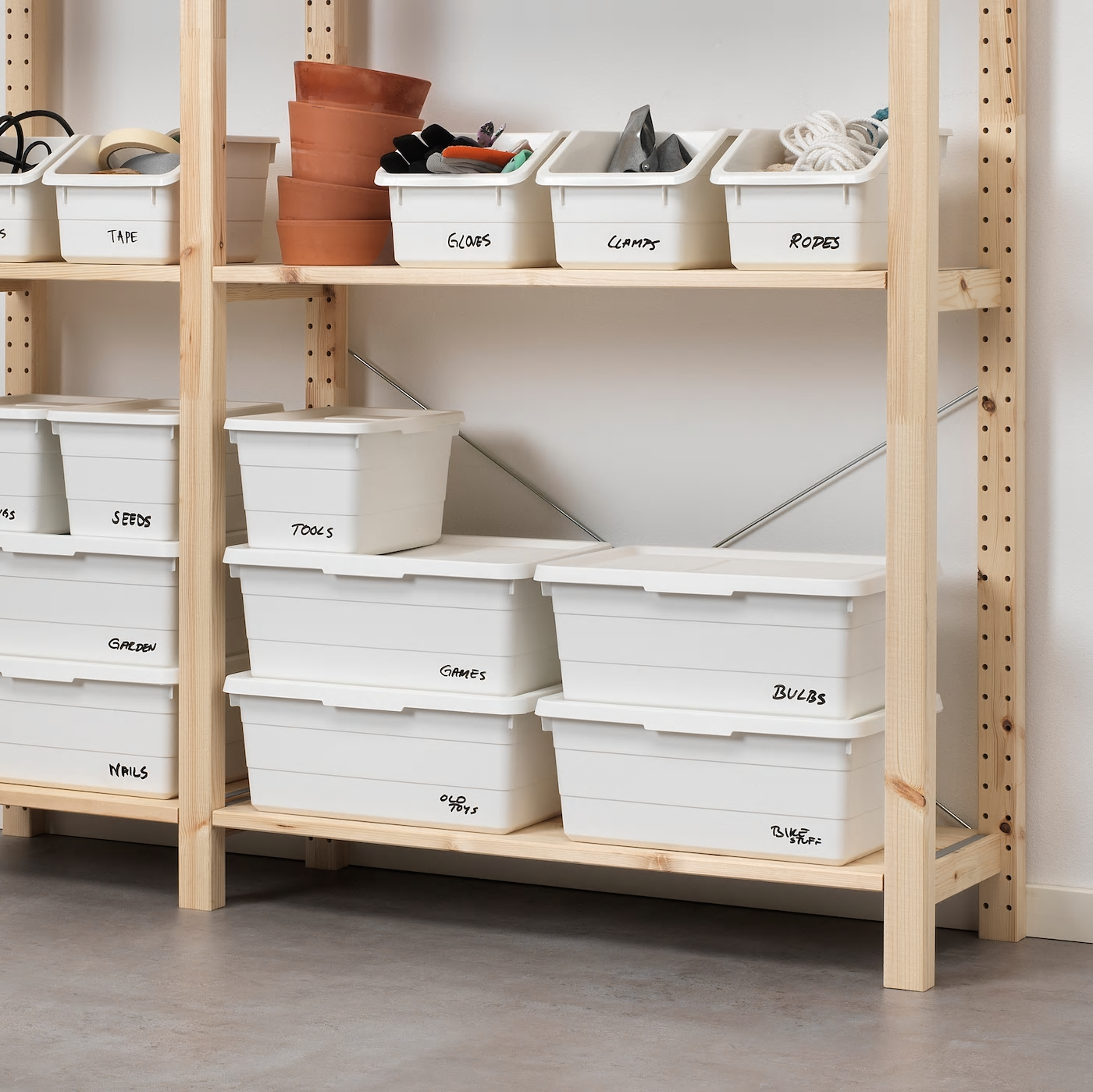 Off-White Storage Box Small
