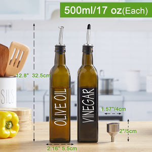 Oil and Vinegar Dispenser Set
