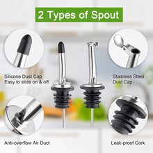 Load image into Gallery viewer, Oil and Vinegar Dispenser Set
